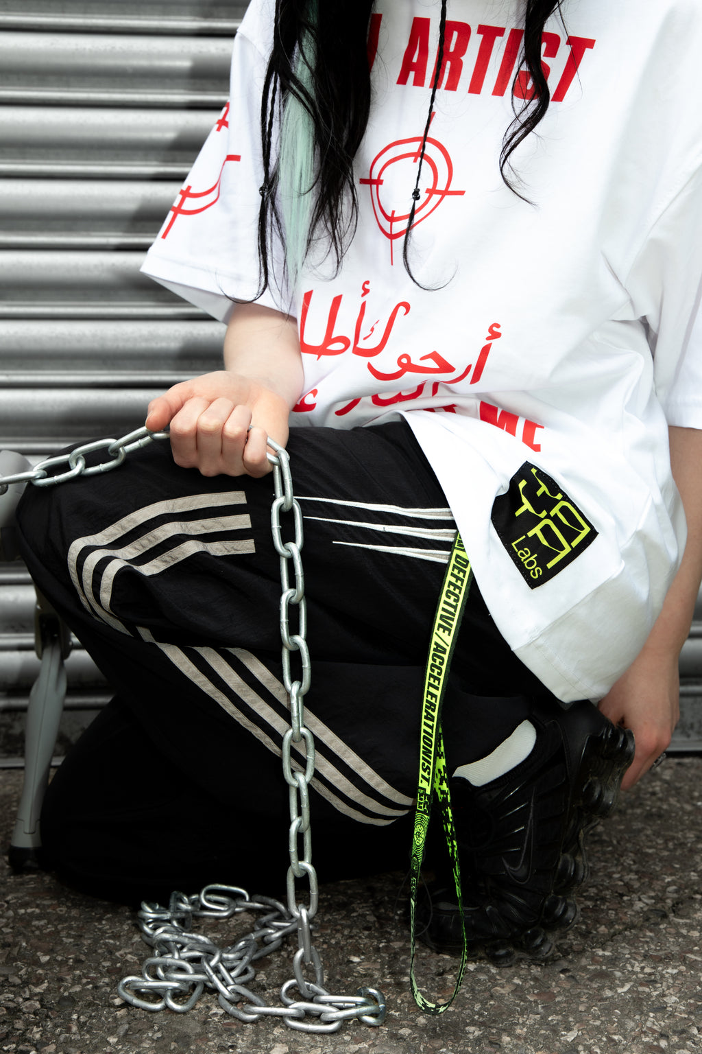 DEFECTIVE ACCELERATIONIST LANYARD