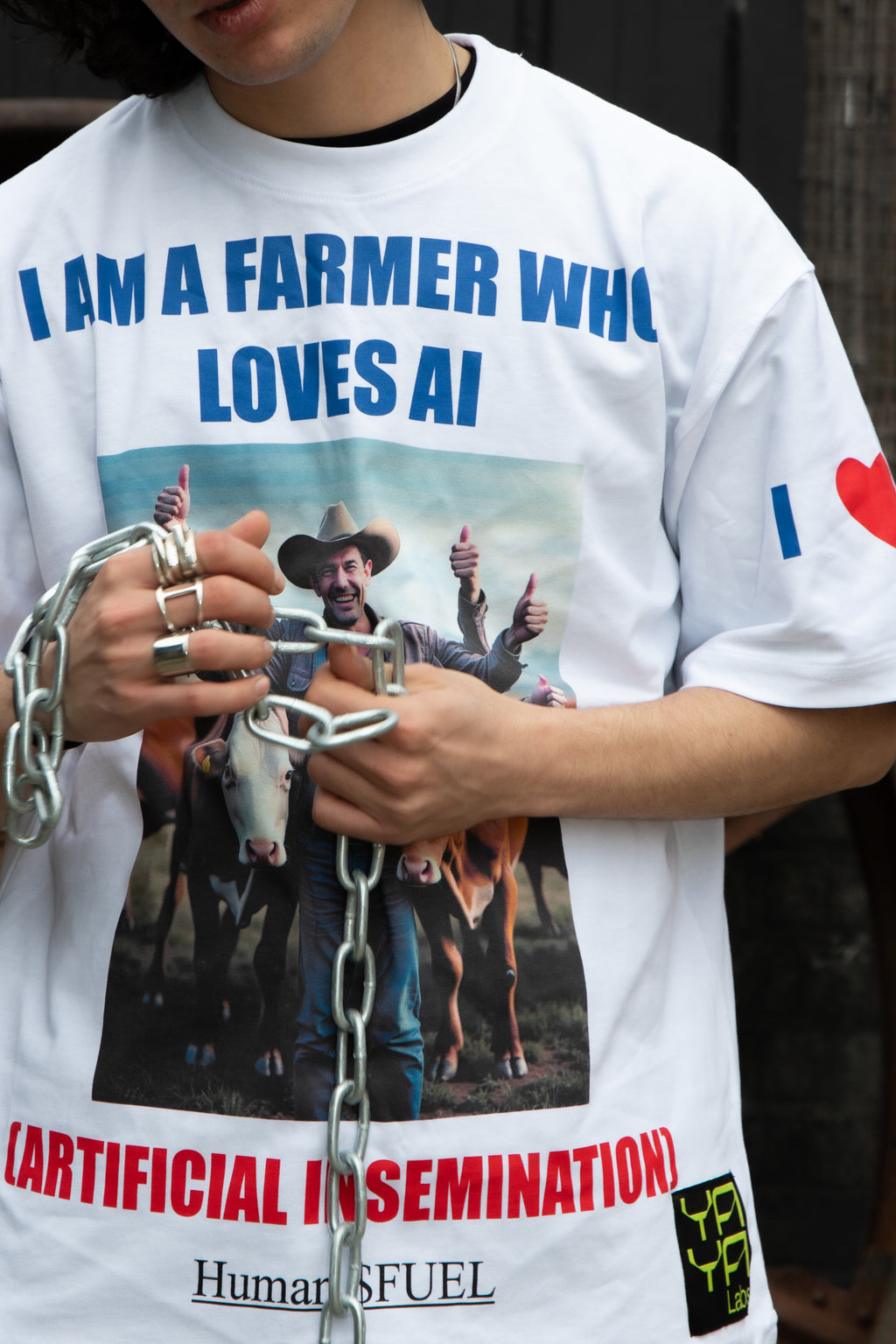 FARMERS FOR AI T-SHIRT