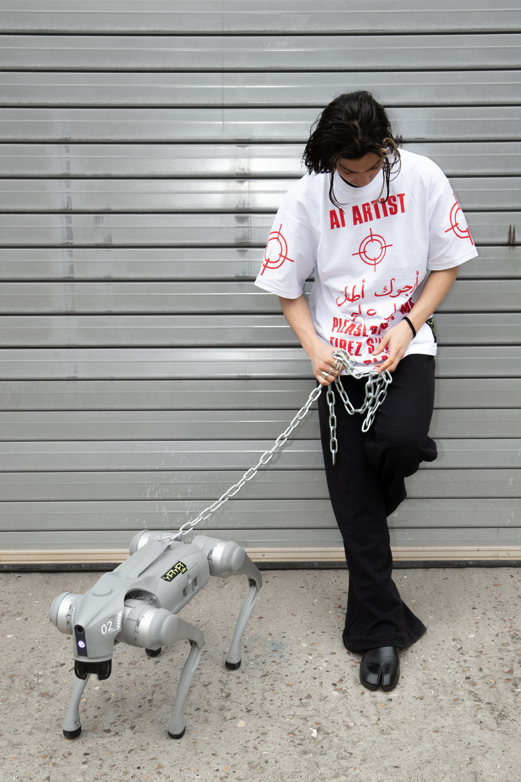 AI ARTIST PLEASE SHOOT ME T-SHIRT