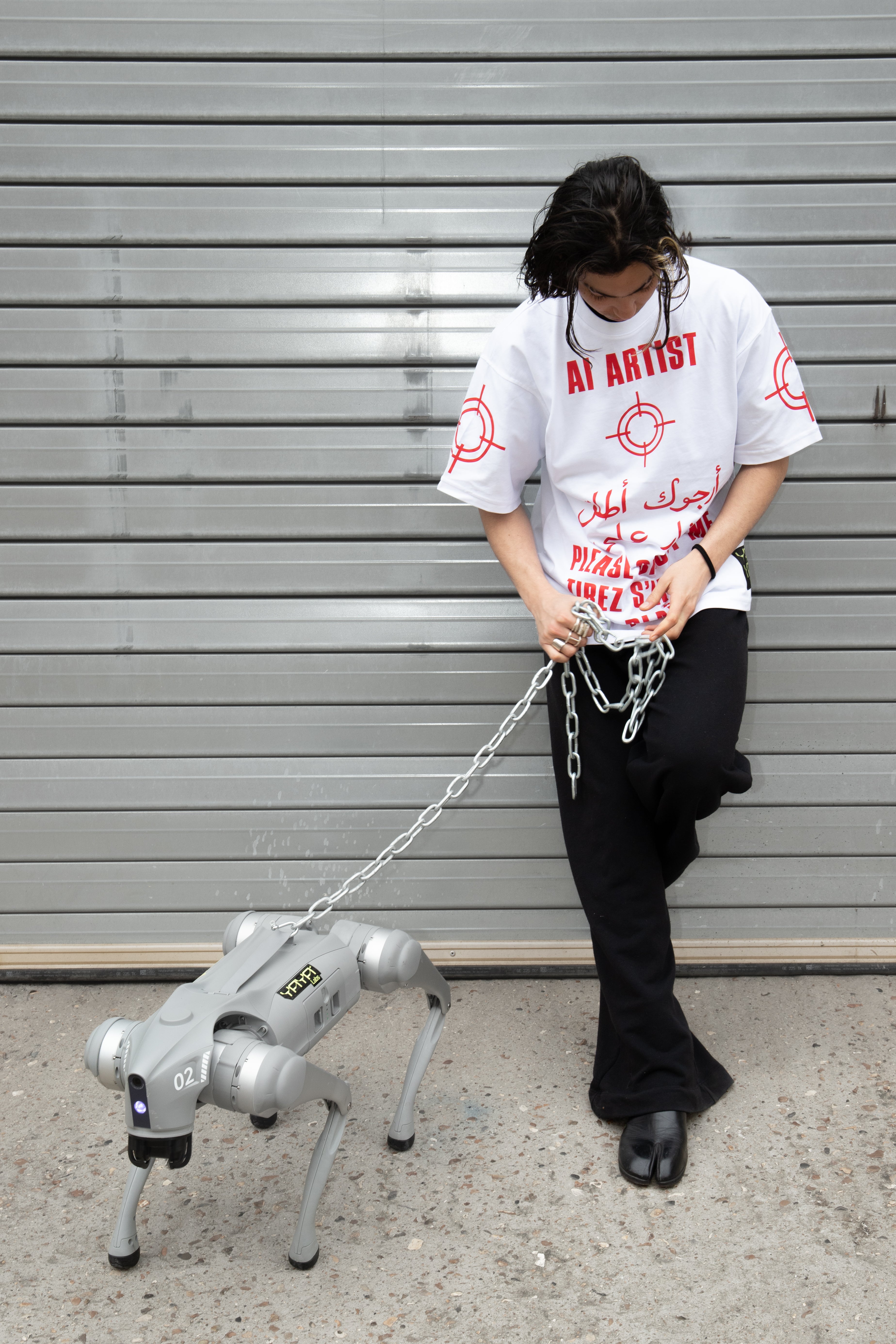 AI ARTIST PLEASE SHOOT ME T-SHIRT