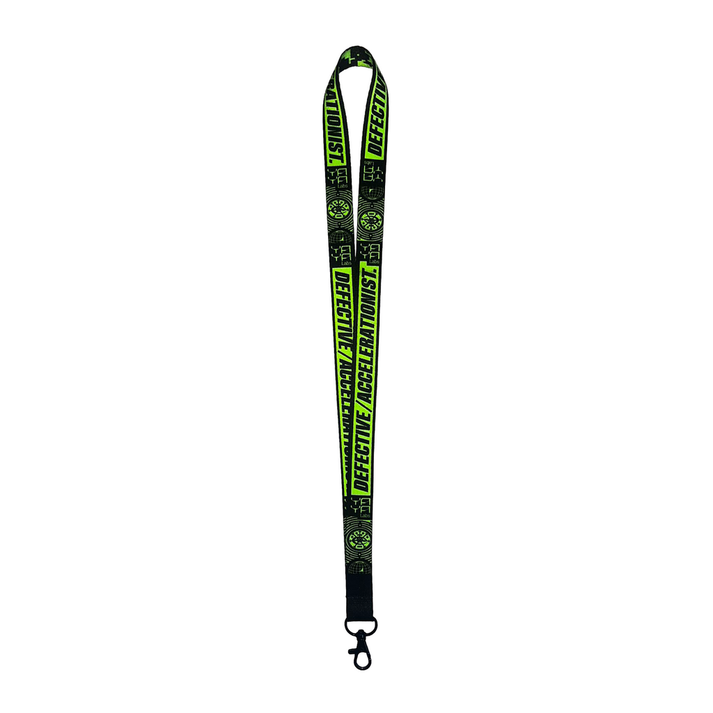 DEFECTIVE ACCELERATIONIST LANYARD